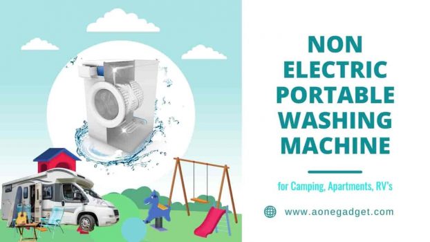 Non Electric Portable Washing Machine for RV