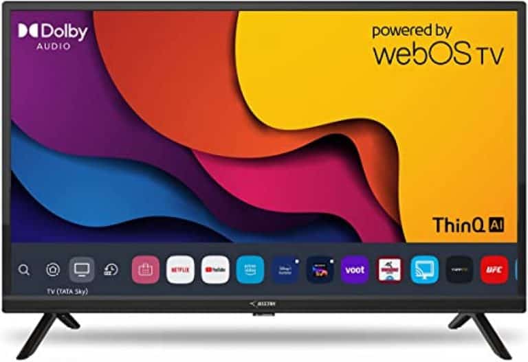 Beston 80 cm (32 inches) HD Ready Smart LED TV BS32HW1 (Black) (2022 Model) | Powered by WebOS