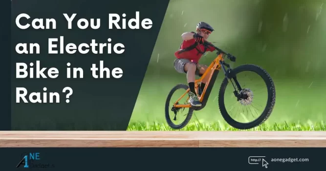 Can You Ride an Electric Bike in the Rain